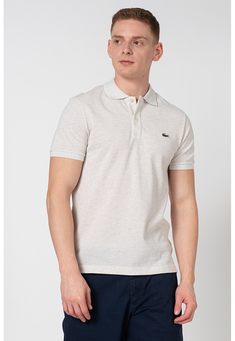 Tricou polo slim fit din pique - PH4012