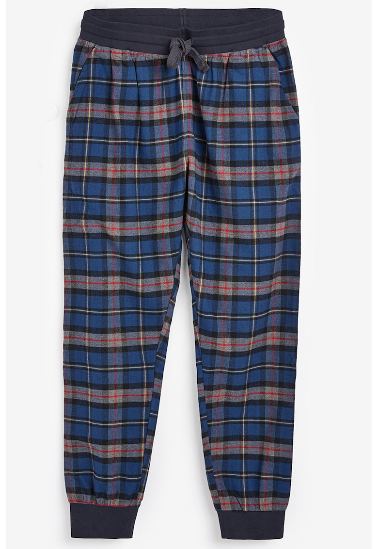 Pantaloni de pijama cu imprimeu in carouri