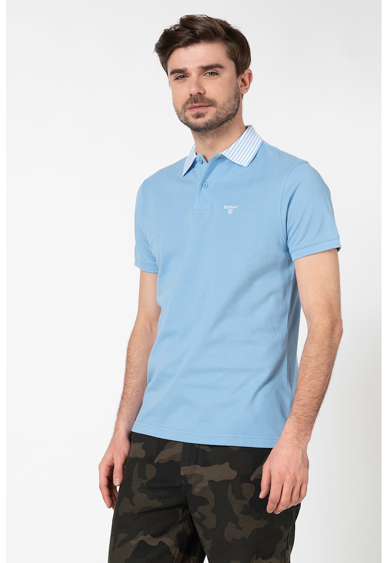 Tricou polo din material pique