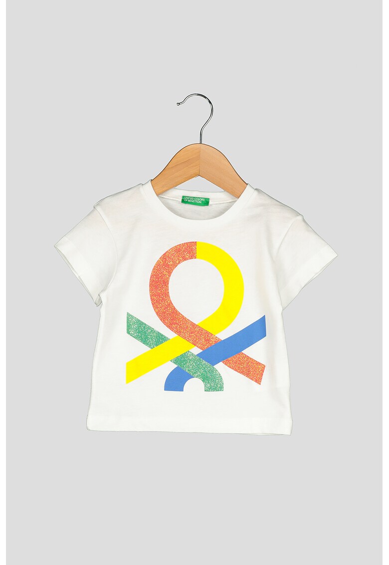 Tricou din bumbac organic cu imprimeu logo