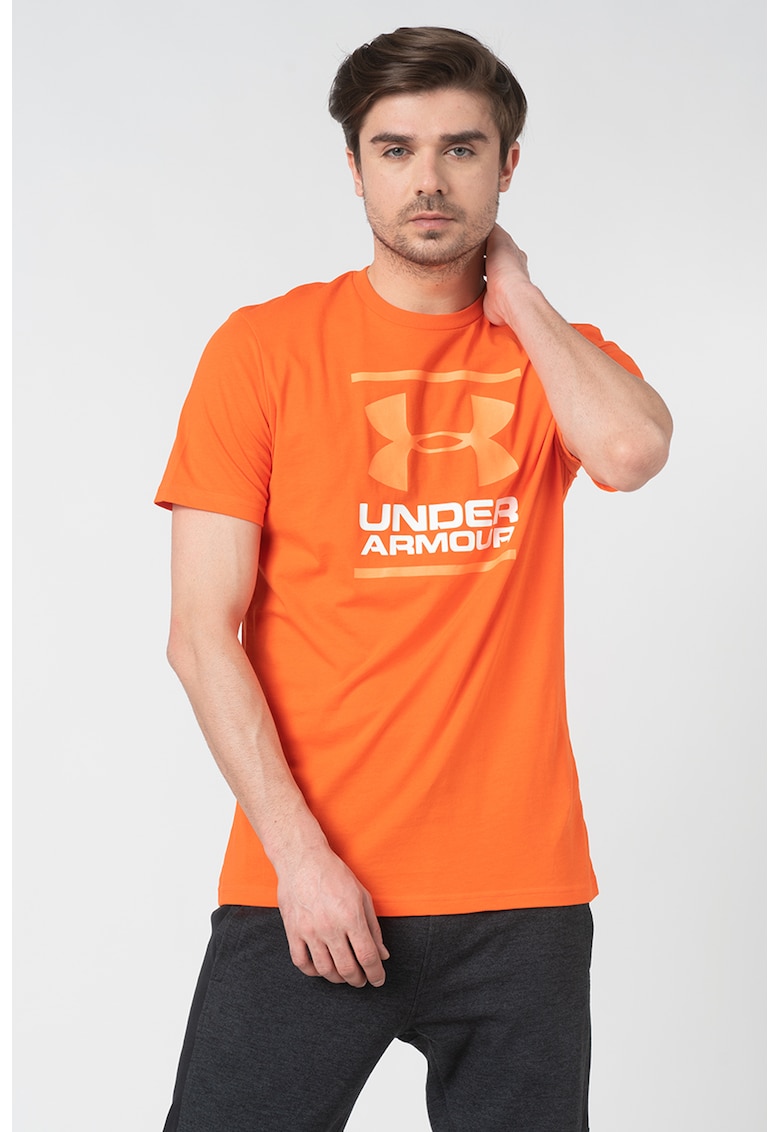 Tricou lejer cu imprimeu logo - pentru fitness Foundation