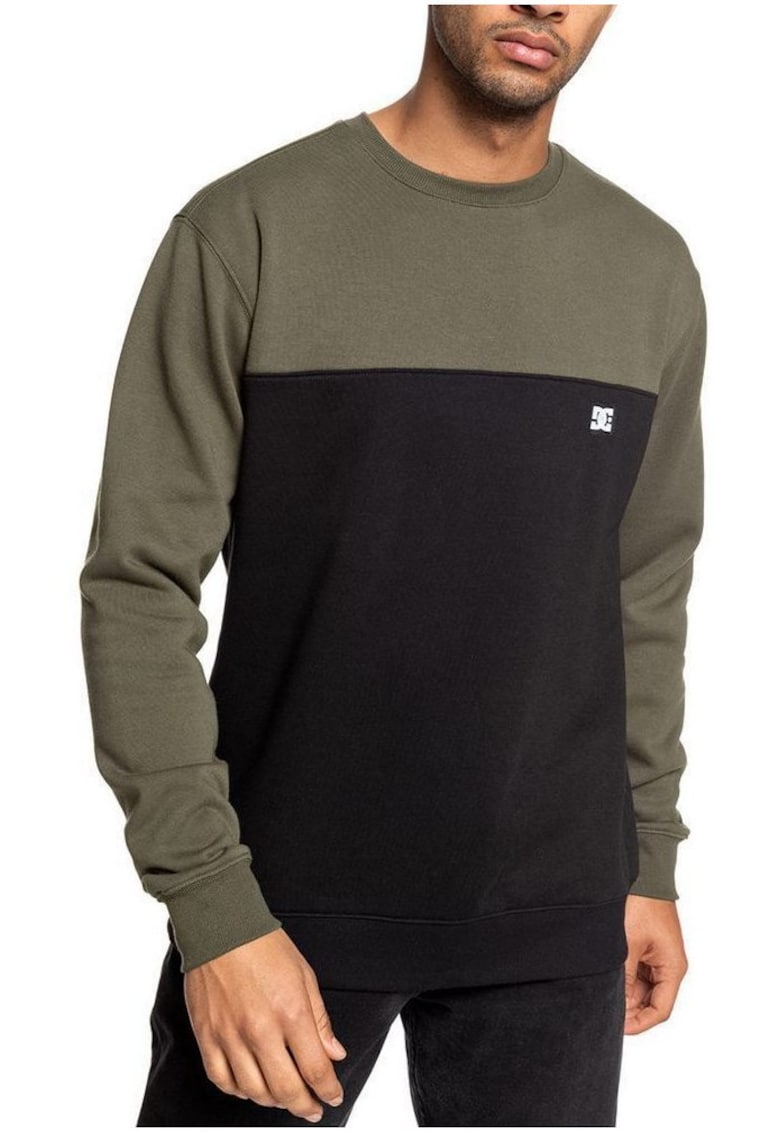 Bluza barbati  Rebel Crew Block 3 Red/black