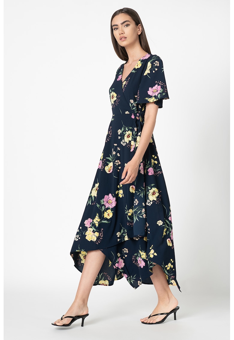 Rochie petrecuta cu model floral