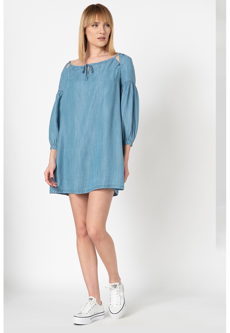 Rochie lejera din chambray Arizona Peek A Boo