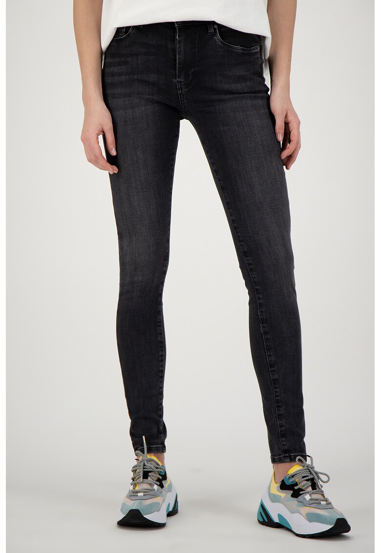 Blugi skinny cu talie inalta Regent