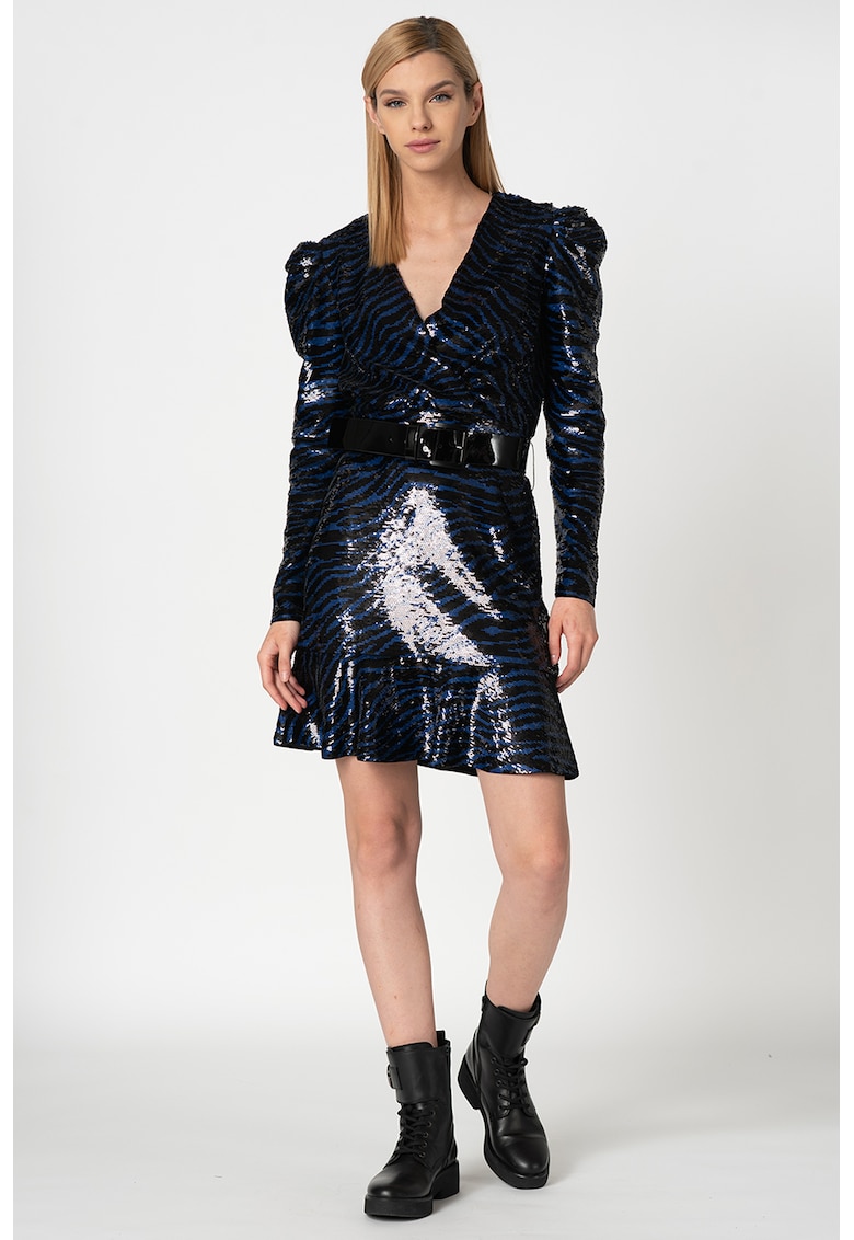 Rochie decorata cu paiete