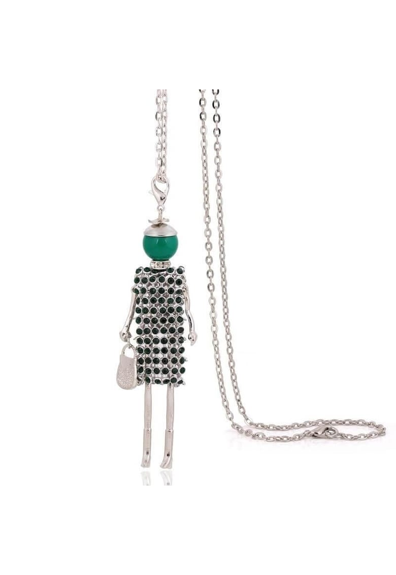 Colier Ainomaija - Aliaj metalic - Argintiu