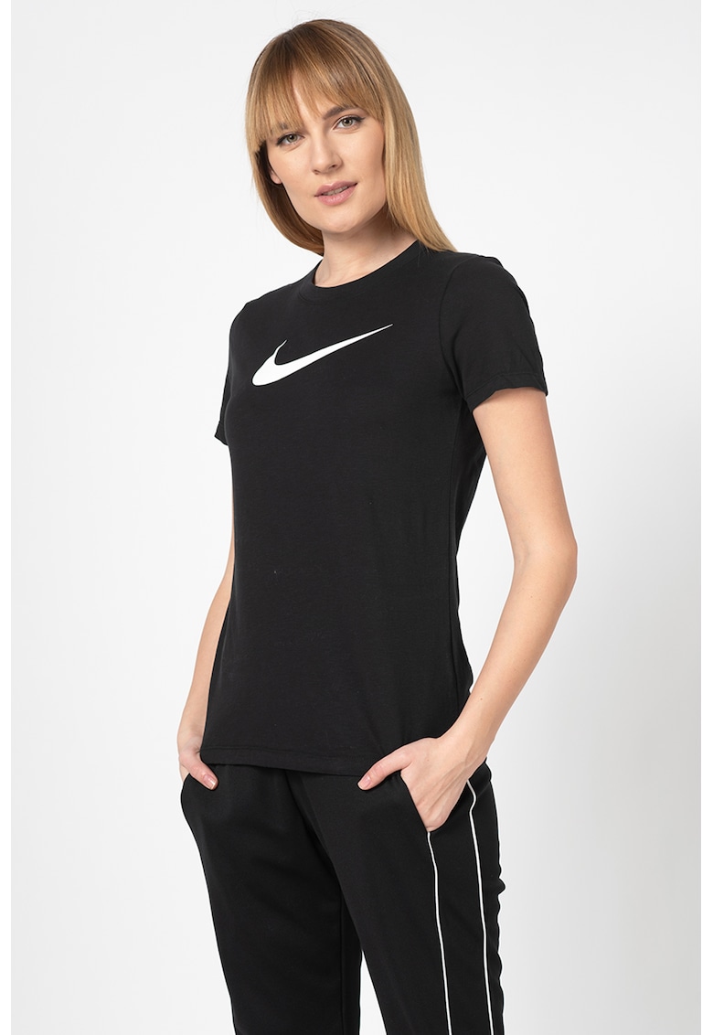 Tricou cu imprimeu logo si Dri-FIT pentru fitness
