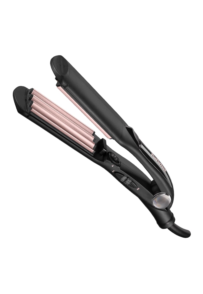 Placa pentru creponat parul - 210 °C - Turmalina-Ceramica - Negru