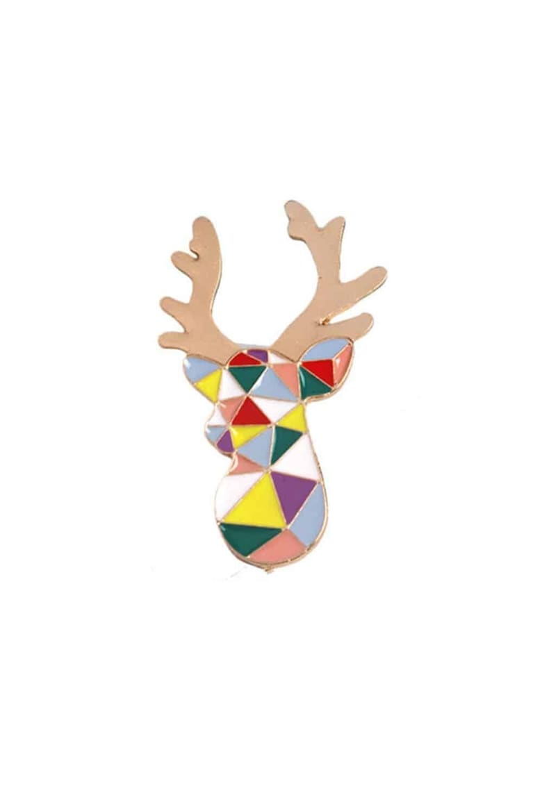 Brosa Denny - Aliaj metalic - Multicolor