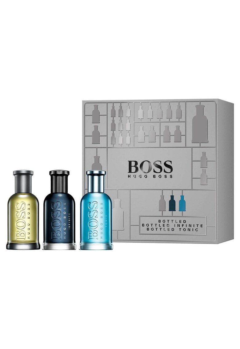 Set Bottled Collection - Barbati: Apa de Toaleta Boss Bottled - 30 ml + Apa de Toaleta Boss Bottled Tonic - 30 ml +Apa de Parfum Boss Bottled Infinite - 30 ml