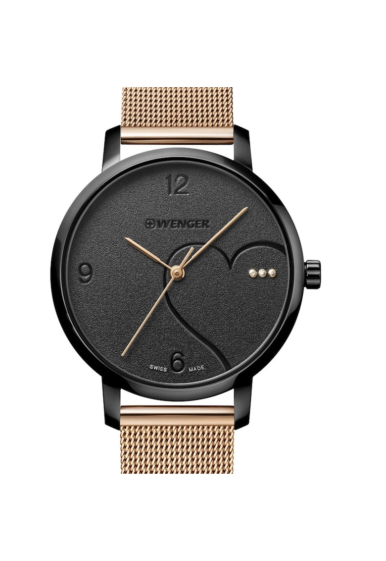 Ceas de dama 01.1731.114 Metropolitan Donnissima - 38mm - 10ATM - Negru