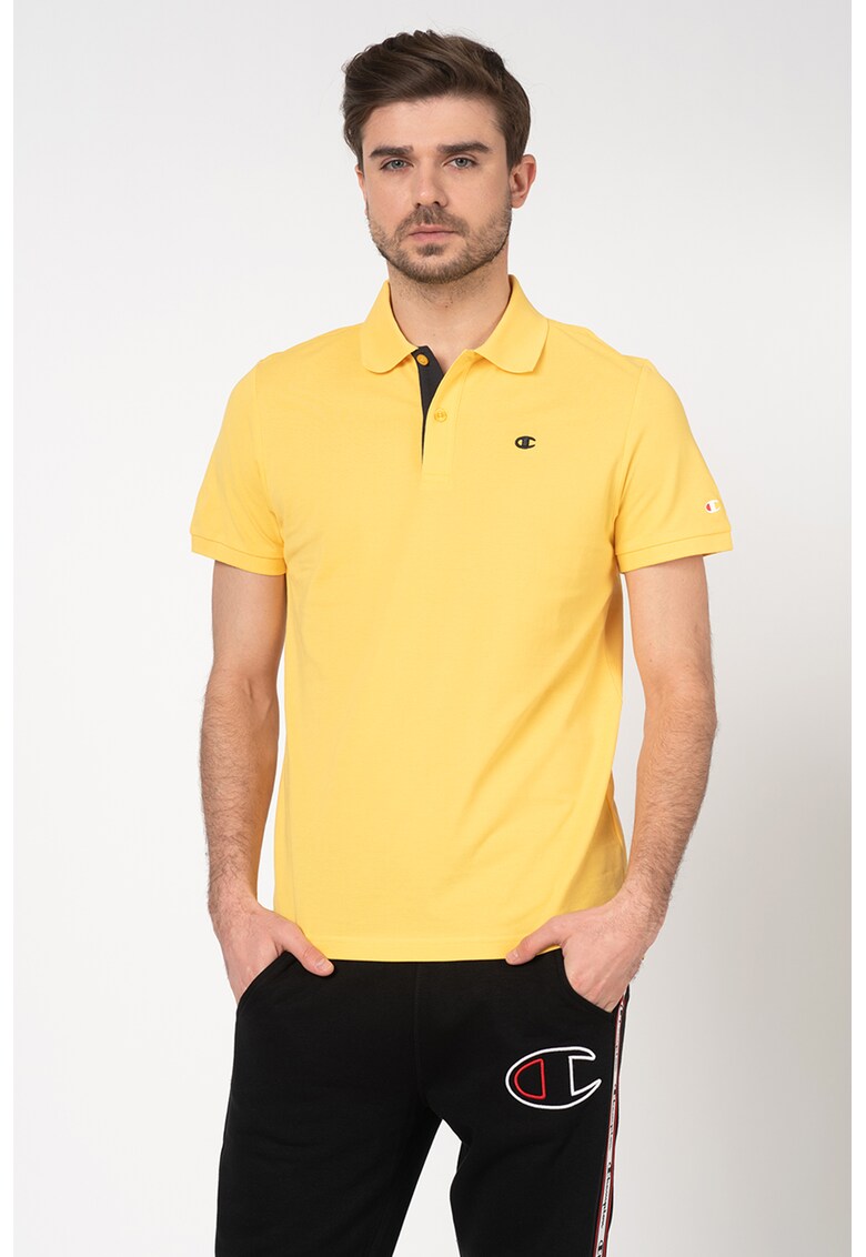 Tricou polo cu broderie logo