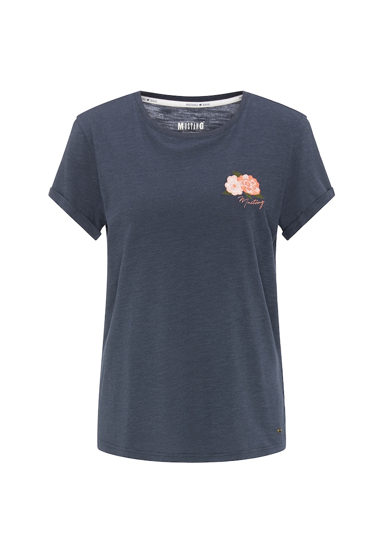 Tricou din amestec de modal cu imprimeu Tricou din amestec de modal cu imprimeu