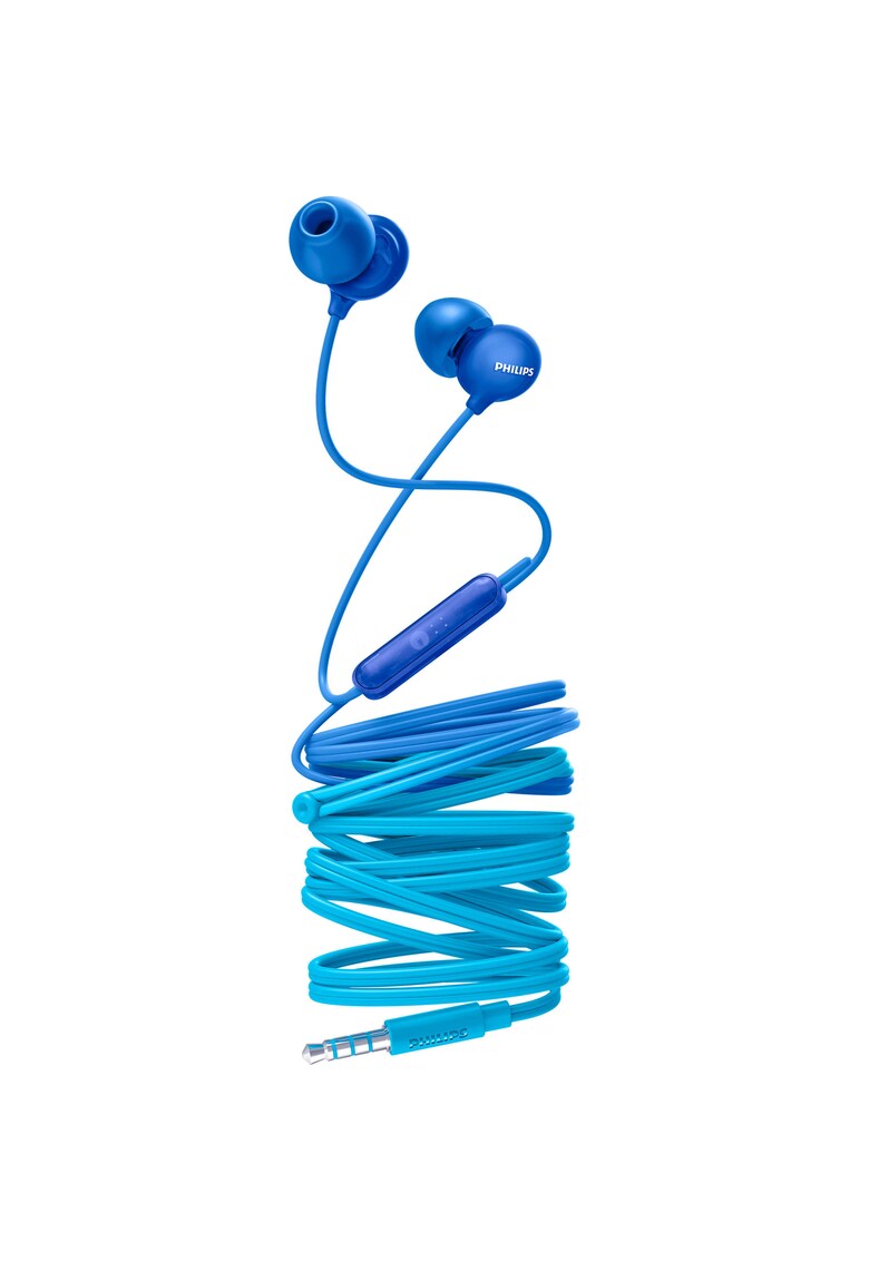 Casti Audio In-Ear SHE2405BL/00 – cu fir – Microfon – Albastru fashiondays.ro imagine noua