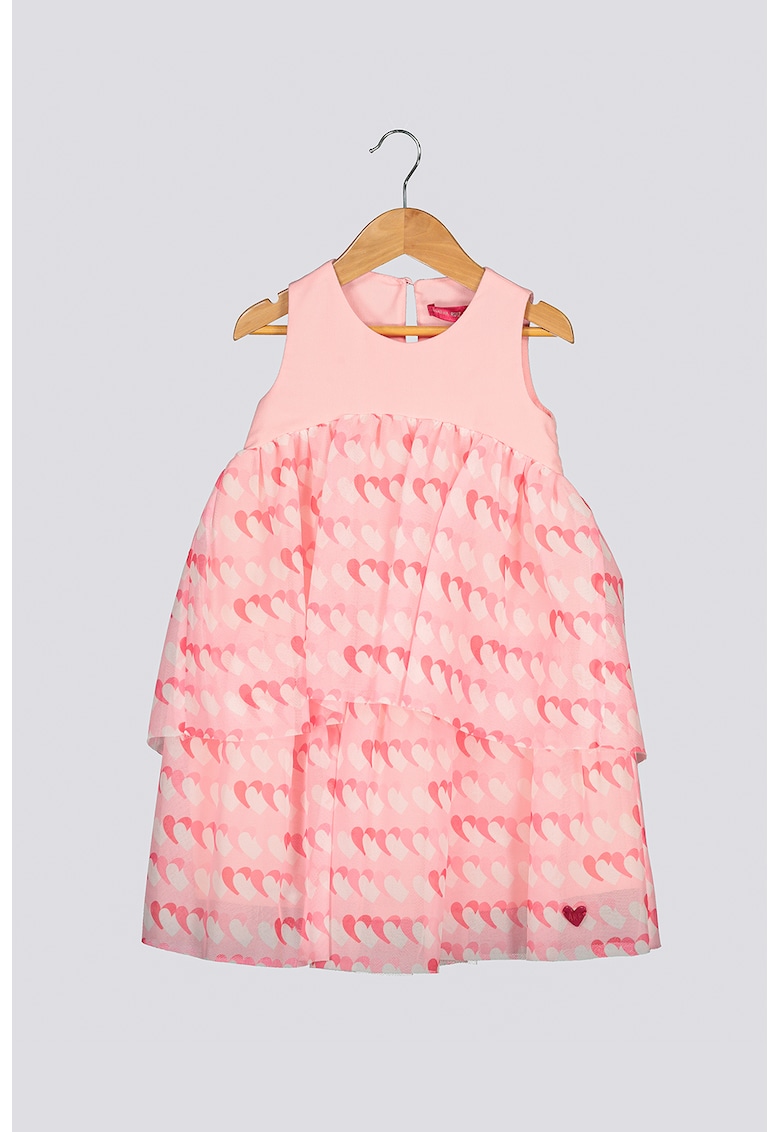 Rochie cu imprimeu cu inimi