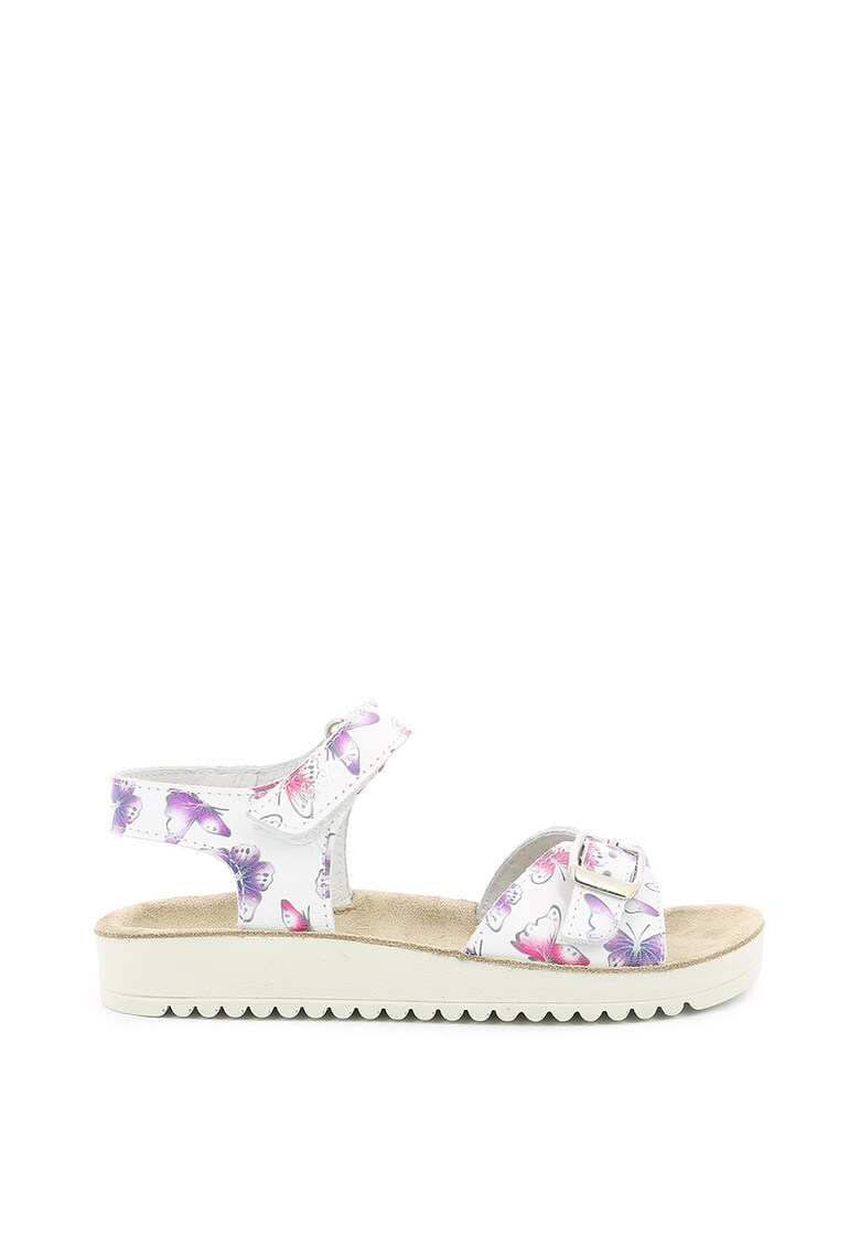 Sandale de piele cu velcro