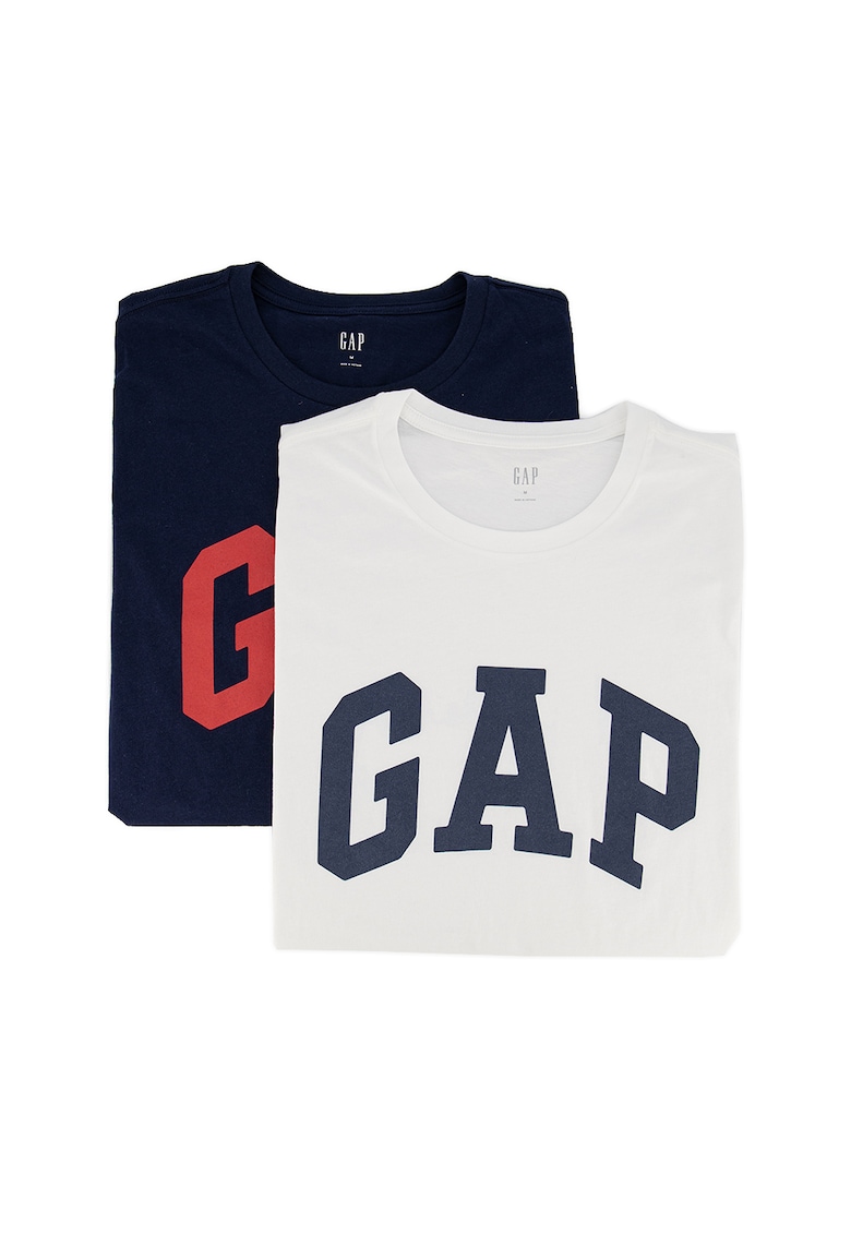 Set de tricouri cu imprimeu logo – 2 piese fashiondays.ro imagine 2022 reducere