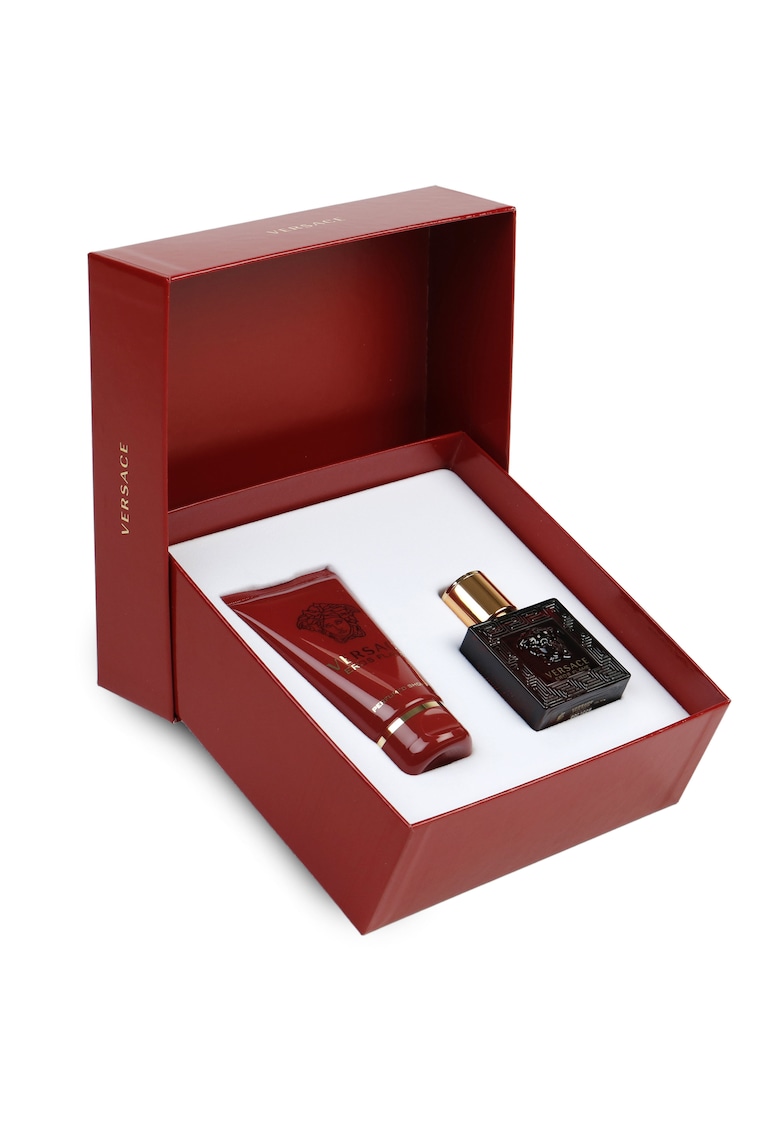 Set Eros Flame - Barbati: Apa de Parfum - 30ml + Gel de dus - 50 ml