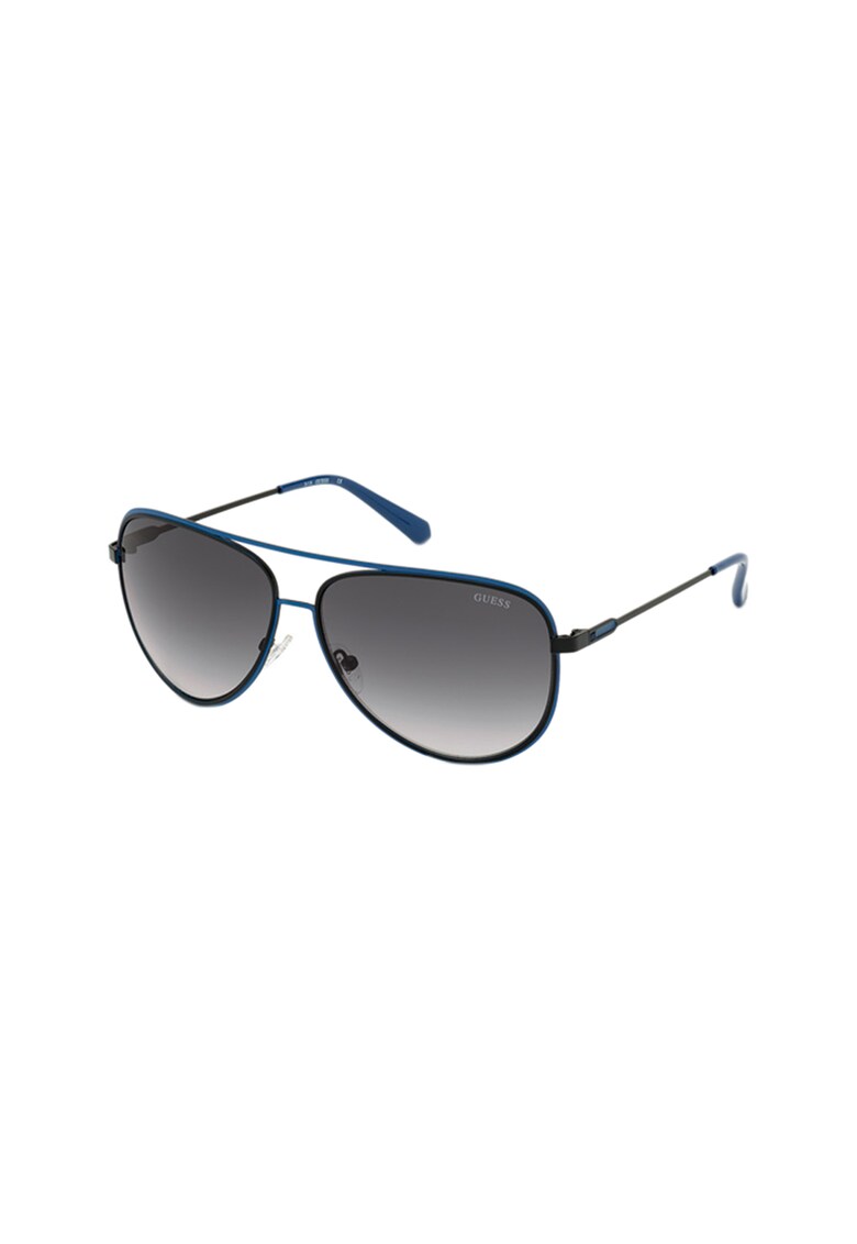 Ochelari de soare aviator cu rama metalica