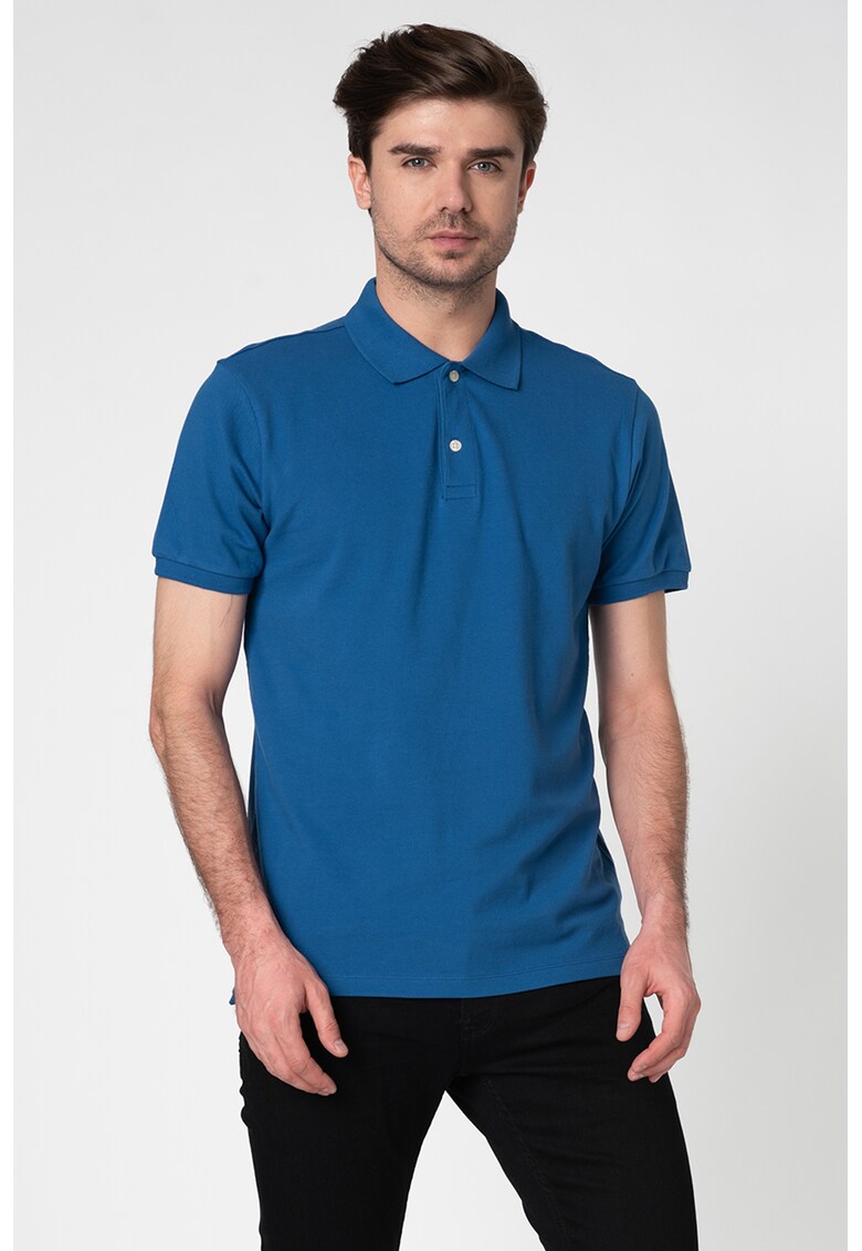 Tricou polo din material pique