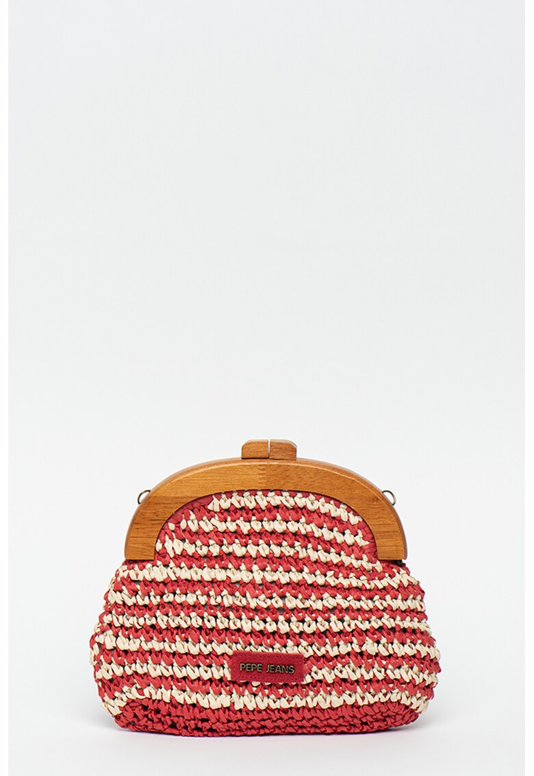 Geanta plic cu aspect tesut Petra Geanta plic cu aspect tesut Petra