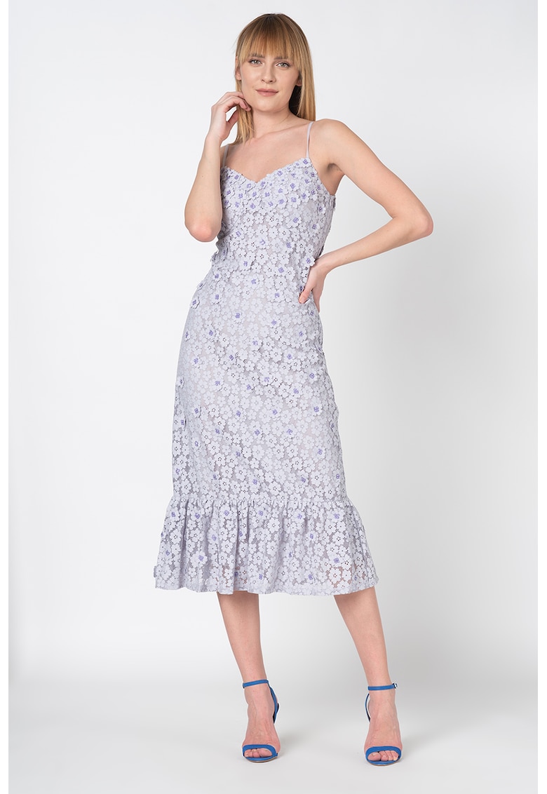 Rochie midi din dantela