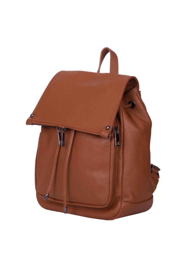 Rucsac piele naturala Jimmy verde