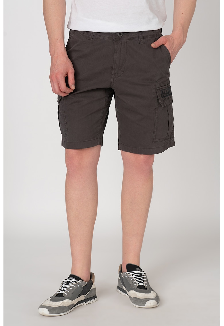 Pantaloni scurti cargo Naama - Gri inchis