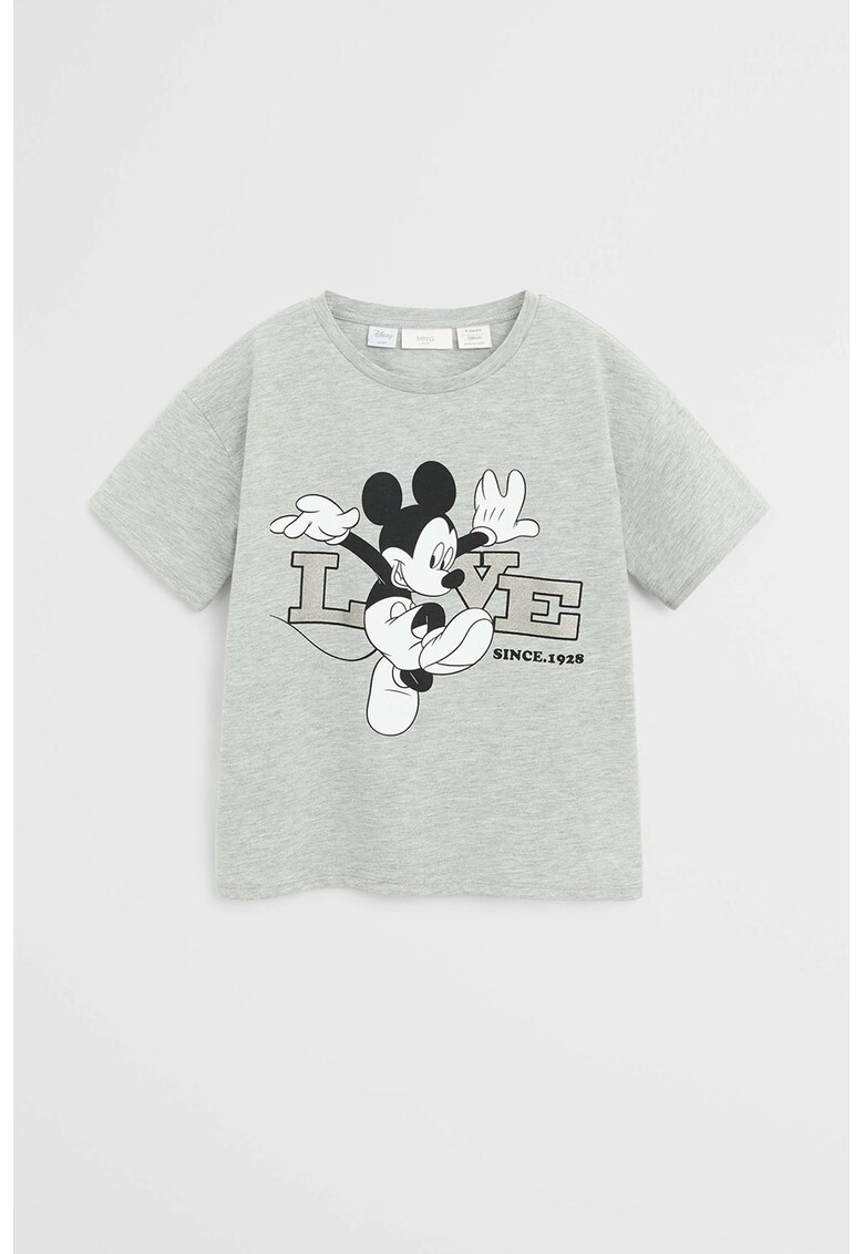 Tricou din amestec de bumbac - cu imprimeu Mickey Mouse Love