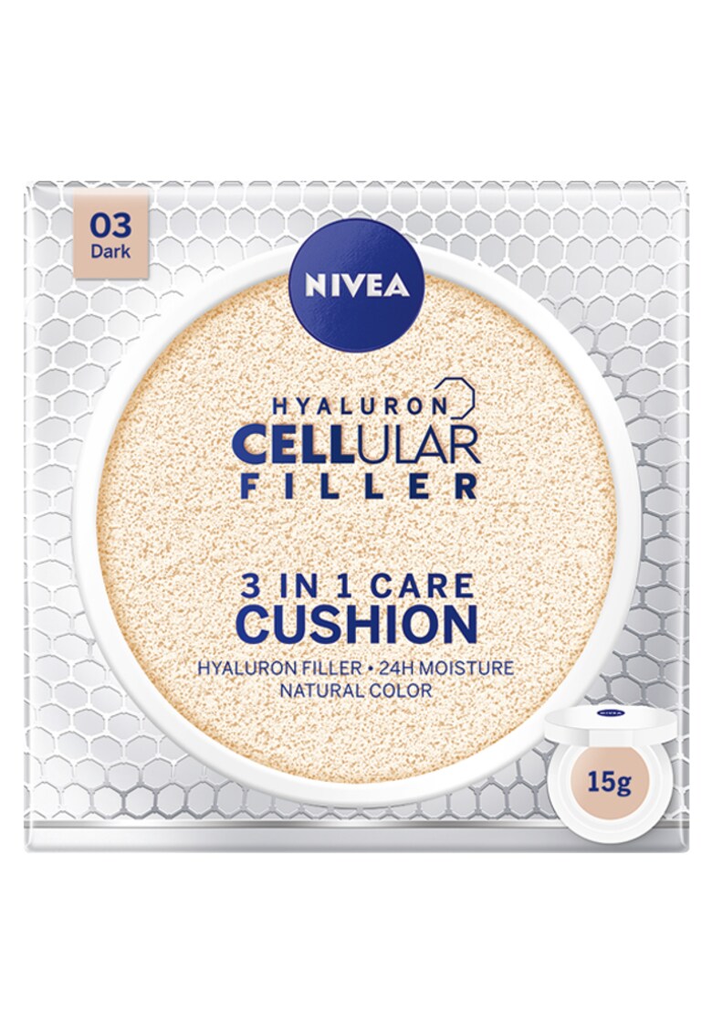 Crema coloranta Hyaluron Cellular Filler 3-in-1 Care Cushion 03 Dark - 15 g