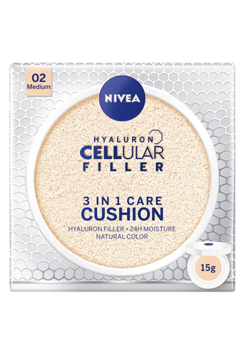 Crema coloranta Hyaluron Cellular Filler 3-in-1 Care Cushion 02 Medium – 15 g fashiondays imagine noua