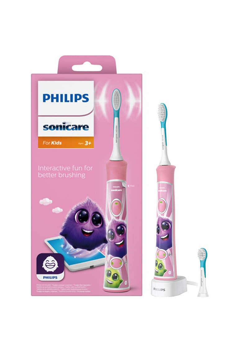 Kids HX6322/04 - Bluetooth® incorporat - 2 moduri - 2 capete de periere - Numar de miscari/minut 62000