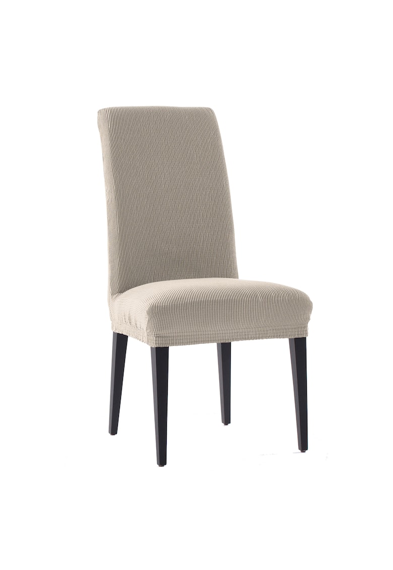 Set 2 huse elastice pentru scaune Nairobi – cu spatar de pana la 50 cm – 60% bumbac+ 35% poliester + 5% elastan fashiondays.ro