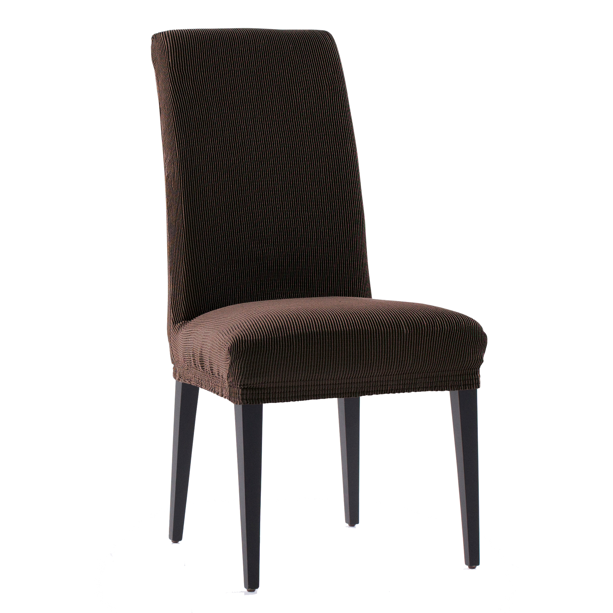 Set 2 huse elastice pentru scaune Nairobi – cu spatar de pana la 50 cm – 60% bumbac+ 35% poliester + 5% elastan fashiondays imagine noua