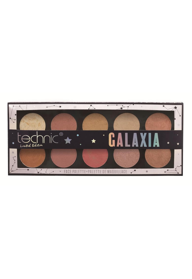 Paleta fard de obraz - Galaxia - iluminator - 50 g