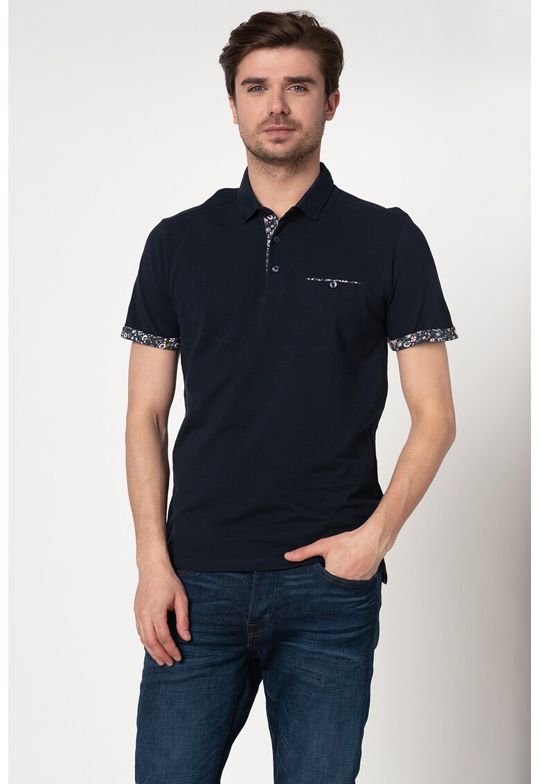 Tricou polo din material pique James