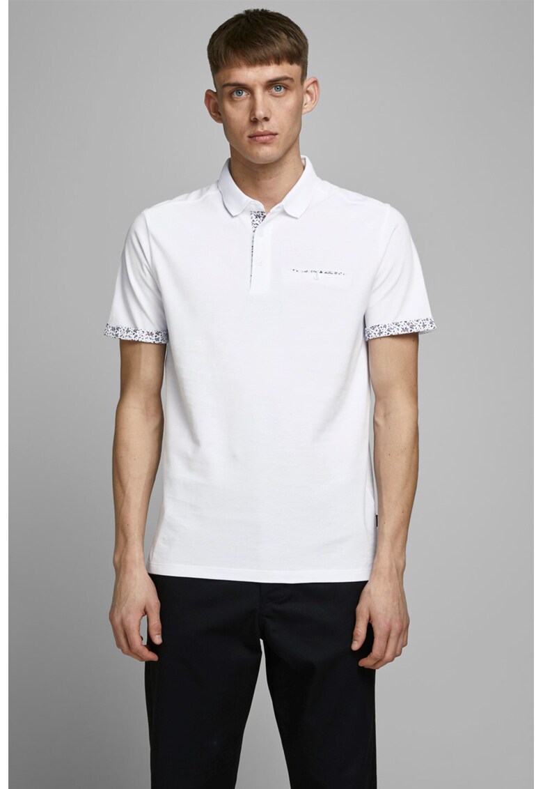 Tricou polo din material pique James