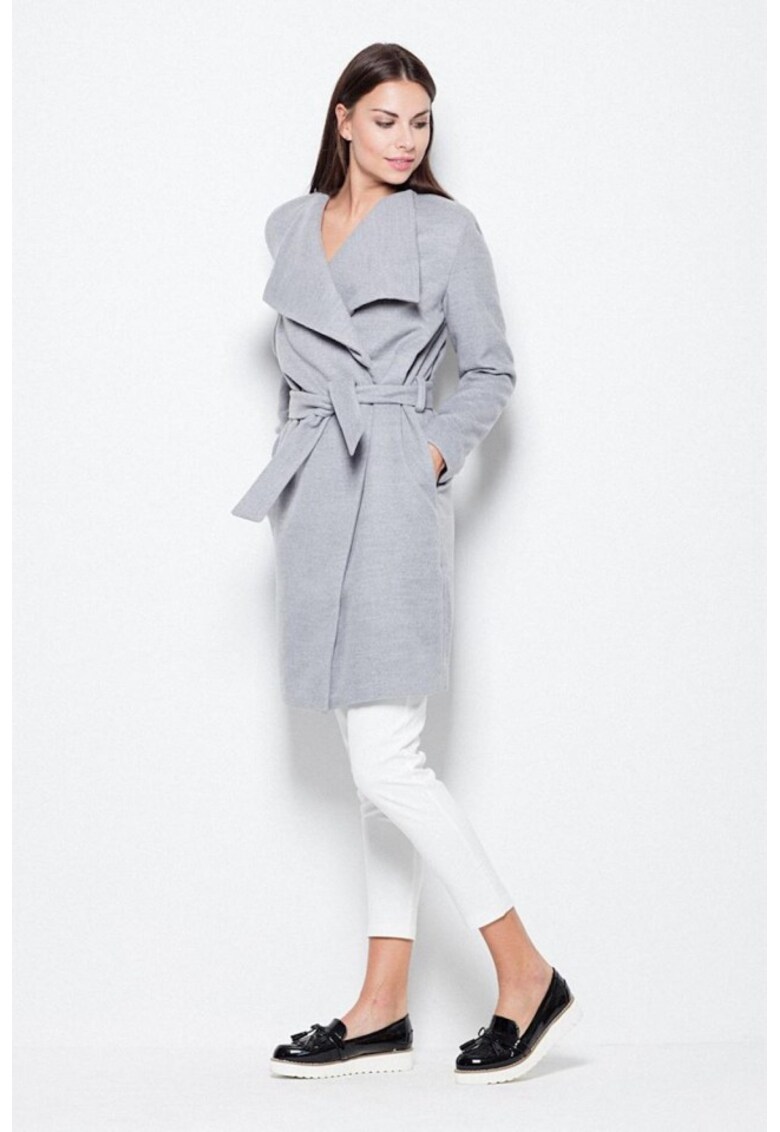 Palton model 111795 Gri - Gri