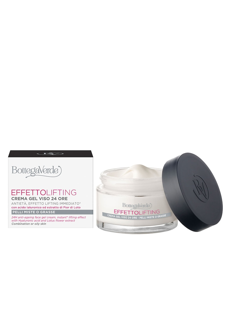 Crema de zi - cu efect de lifting - ten mixt si gras - cu extract de unt de Shea - acid hialuronic si extract de flori de lotus - Effetto Lifting - 50 ML -