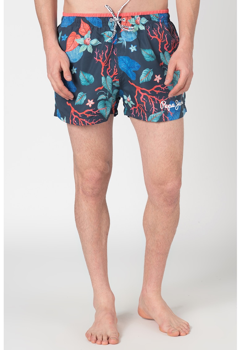 Pantaloni scurti de baie cu snur Dubar - Multicolor