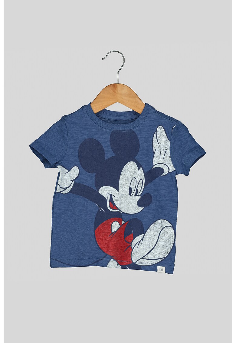 Tricou din bumbac cu imprimeu cu Mickey Mouse