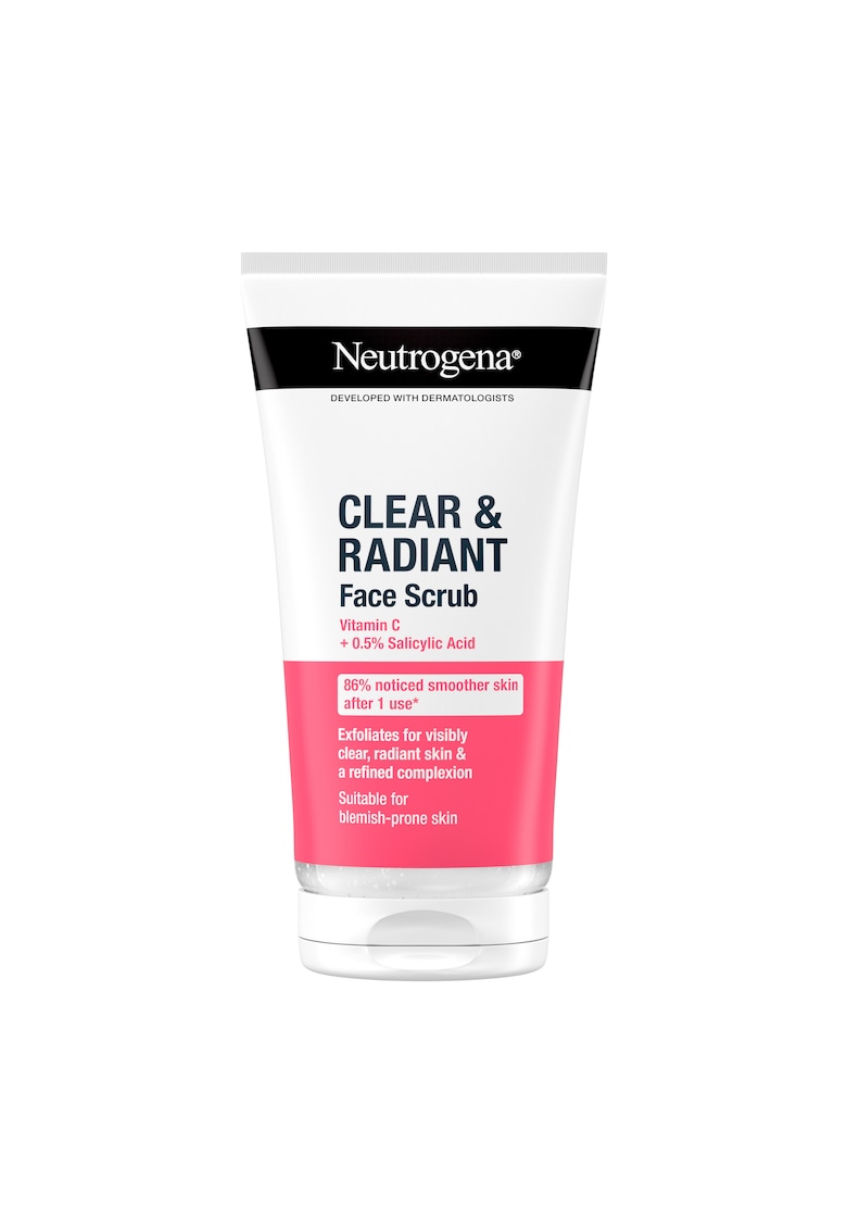 Scrub exfoliant Clear&Radiant pentru ten cu imperfectiuni - 150 ml