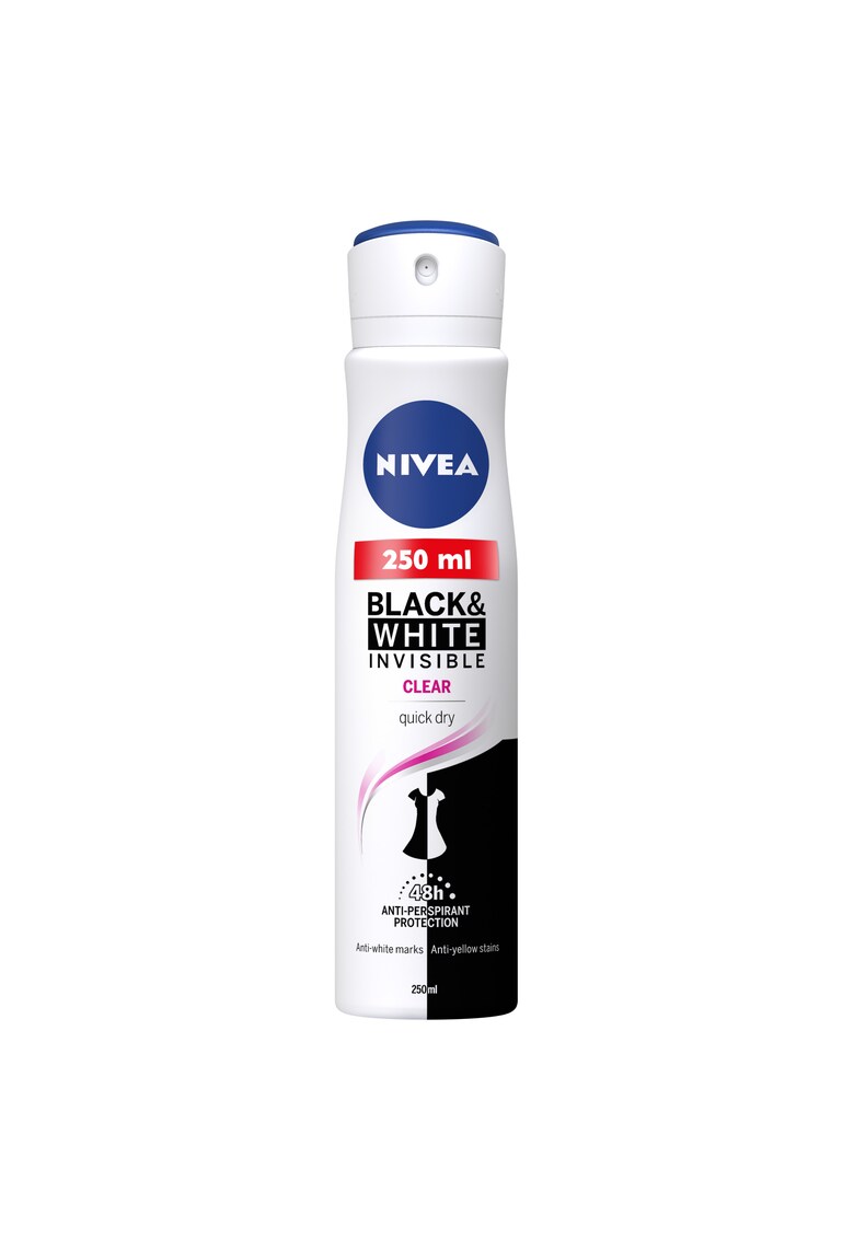 Deodorant spray Invisible for Black & White - 250 ml