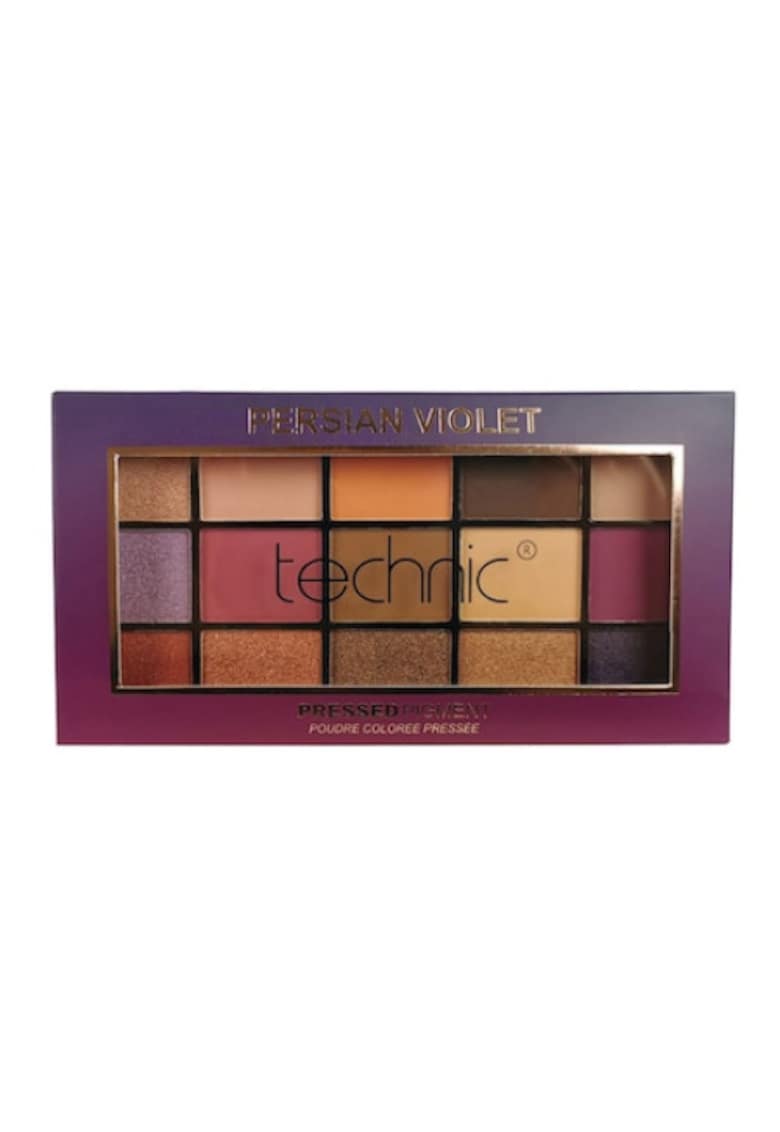 Paleta Profesionala de Farduri 15 Pressed Pigment Palette - Persian Violet - 15 Culori - 30 g868