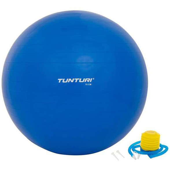 Minge fitness/yoga/pilates 75cm - albastru