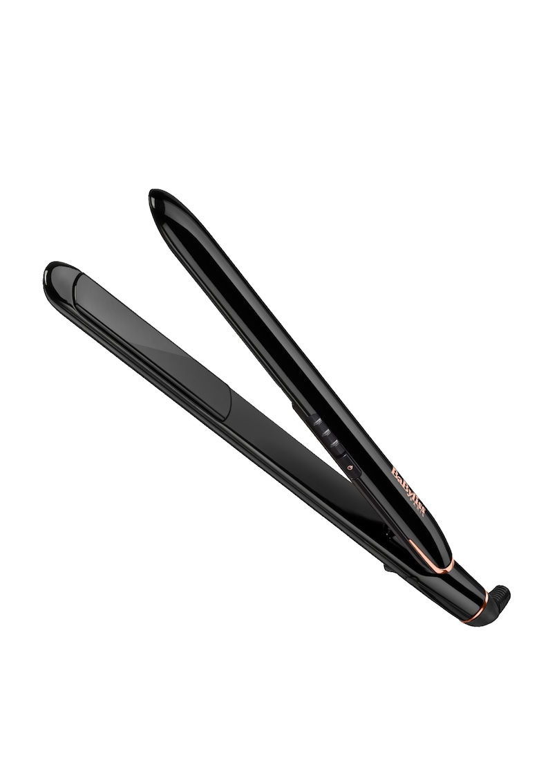 Placa de par Smooth Finish - placi 25x95 mm Titanium-Ceramice - 230 grade - incalzire rapida - Negru