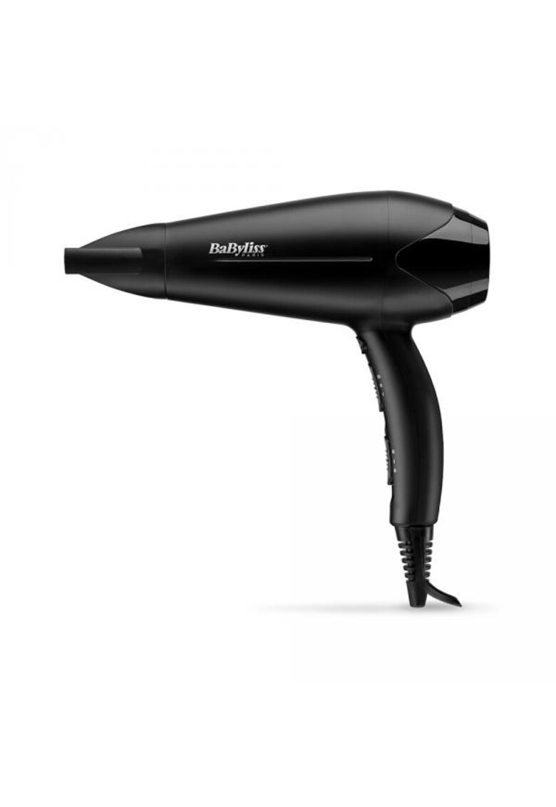 Babyliss Uscator de par - 2100w - 2 viteze - 3 trepte de temperatura - 2 accesorii: difuzor - concentrator - tehnologie ceramica - negru