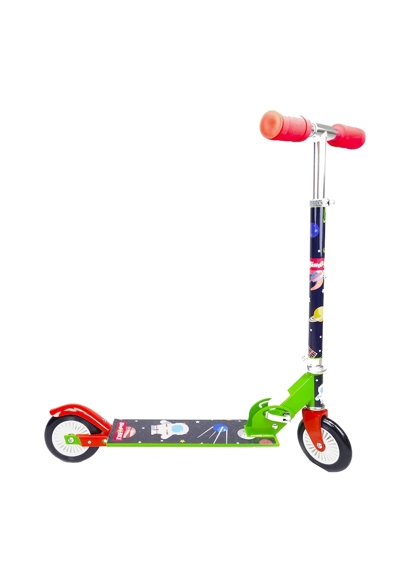 Trotineta  Bike Cosmos - Negru/Multicolor - 660*320*810 mm - pentru copii