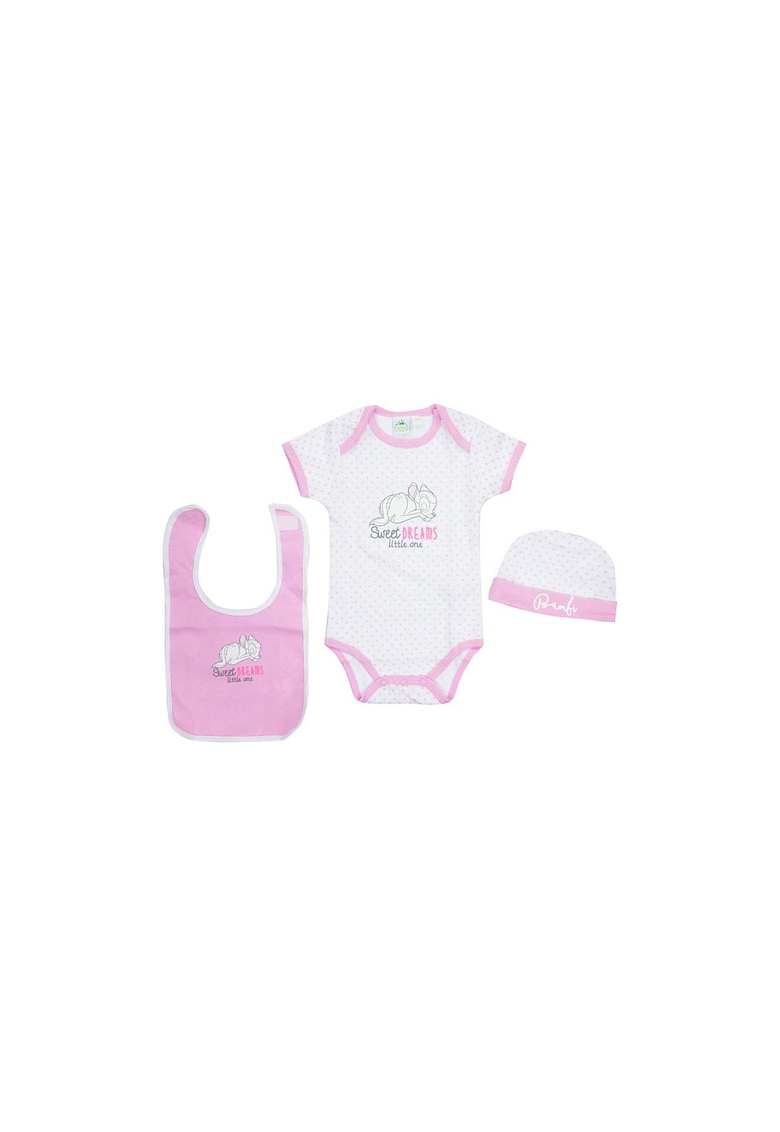 Set cadou bebe - Bambi - Sweet dreams little one - alb